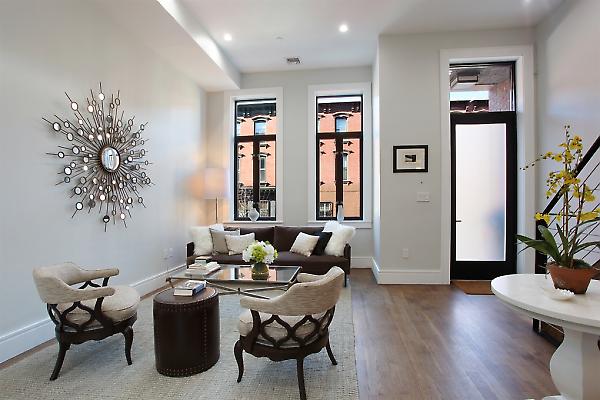 view of parlor floor living room