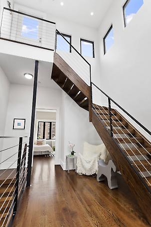 double height stair hall