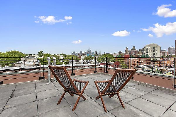 roof terrace detail