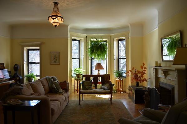 living area at upper duplex