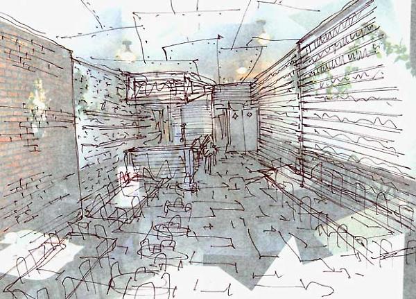 interior sketch
