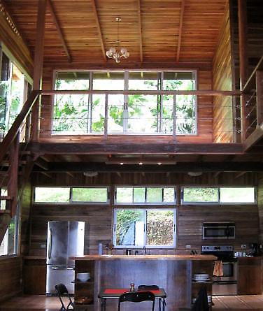 interior double height living area