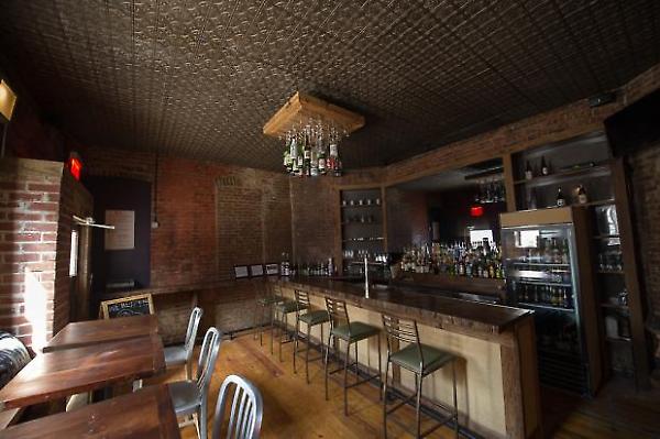 interior view of bar