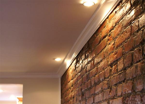 restored brick detail