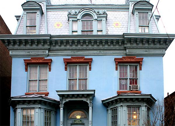 French Second Empire style House on 9th Street, Park Slope