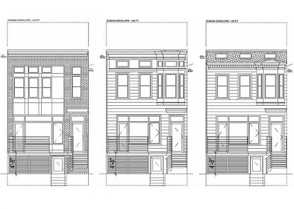 alternate designs for front facade