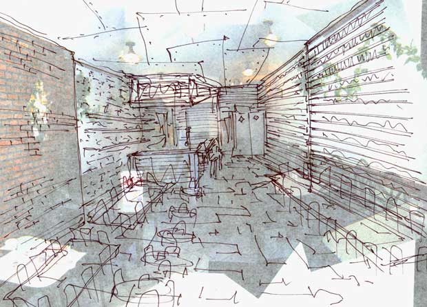interior sketch