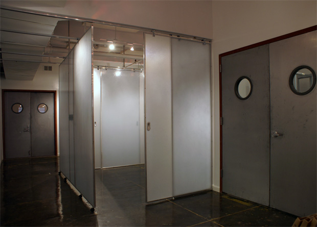 sliding panel conference room