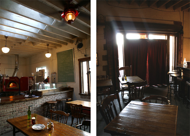 bar area / french doors to sideyard