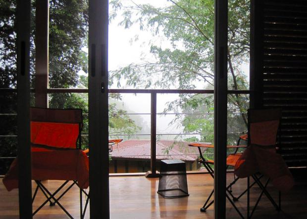 view from deck