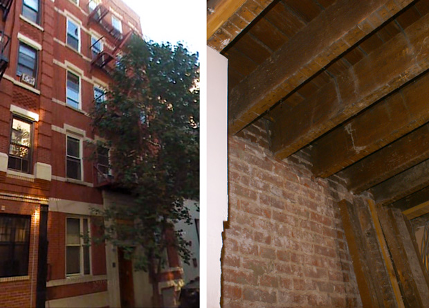 building exterior / interior detail