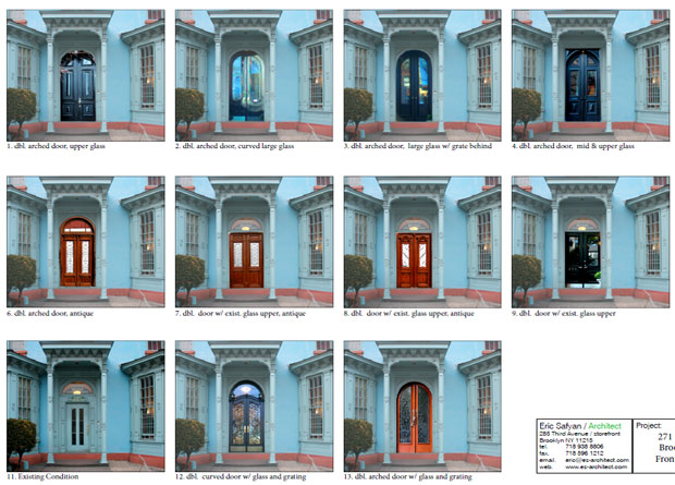 proposed entryways