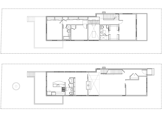 1st floor plan / 2nd floor plan