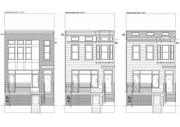 alternate designs for front facade