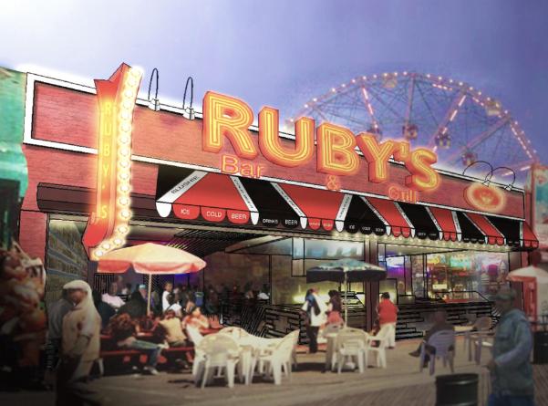 schematic rendering for Ruby's exterior